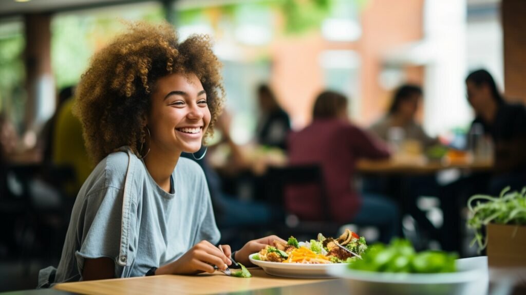 School canteen meals