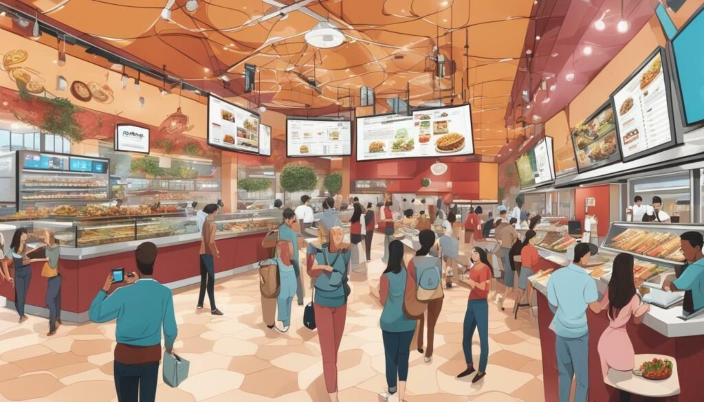 digitalization of food services in various institutions