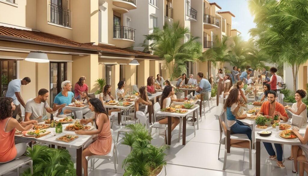 online food ordering for native, captive audience & gated communities