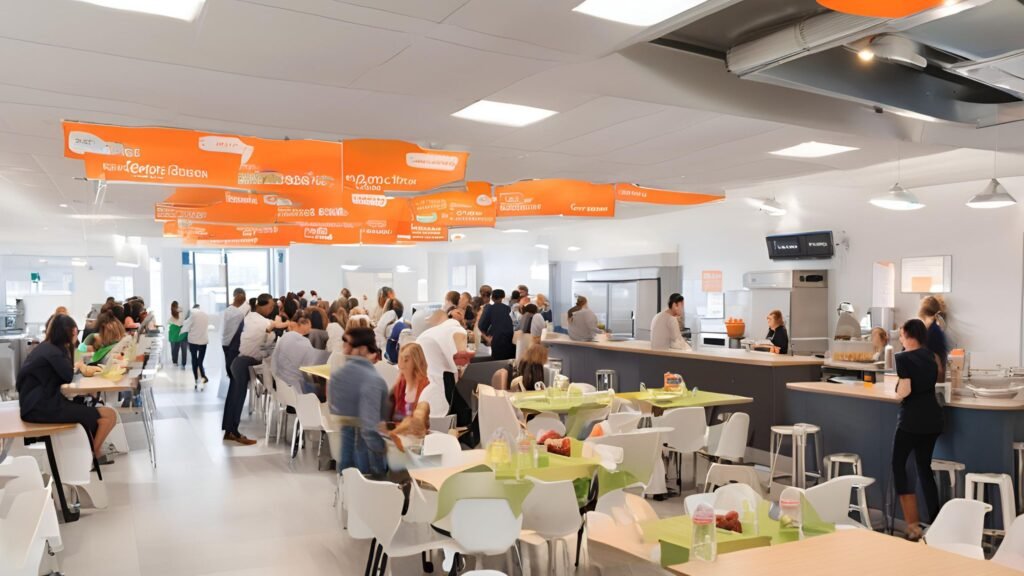 Capacity Management in Corporate Cafeterias during Peak Hours through MealPe