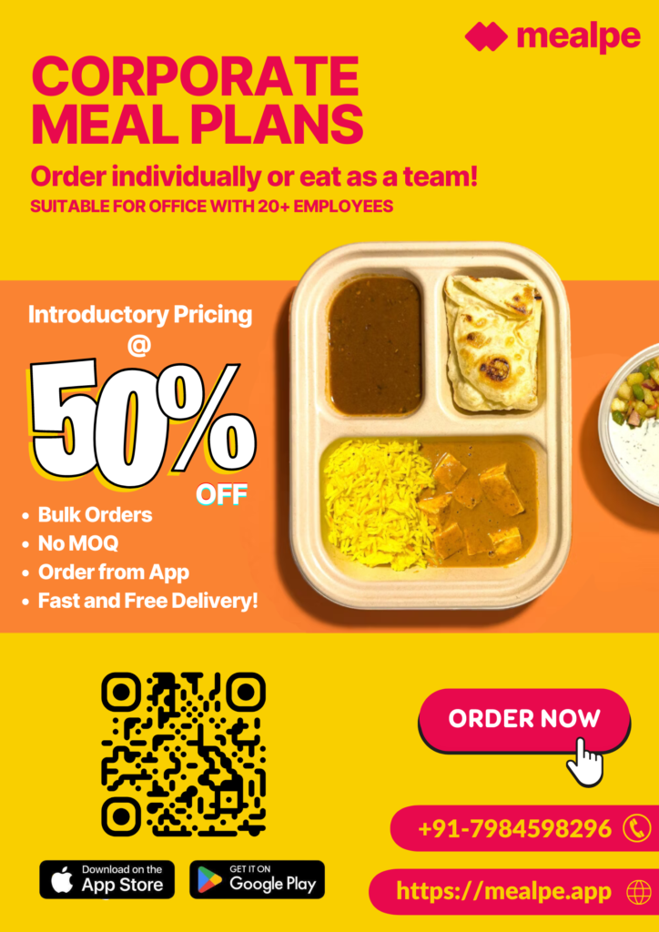 MealPe – Best Packed Meal (Boxed) Ready to Eat Plan Solution in India